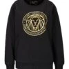 Sweatshirt Makani In Schwarz -Winterbekleidungs Geschäft 19v69 italia by versace sweatshirt makani in schwarz