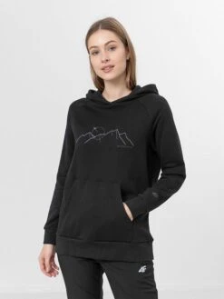 4F Hoodie In Schwarz 8 4F Hoodie In Schwarz -Winterbekleidungs Geschäft 4f hoodie in schwarz 2