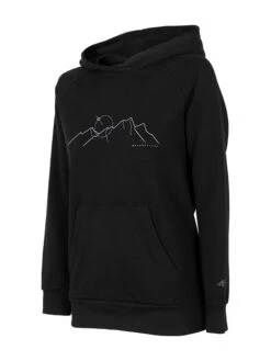 4F Hoodie In Schwarz