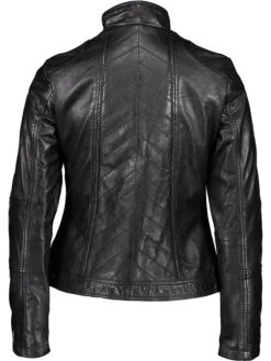 Lederjacke "Renia" In Schwarz -Winterbekleidungs Geschäft 7eleven lederjacke renia in schwarz 1