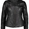 Lederjacke "Renia" In Schwarz -Winterbekleidungs Geschäft 7eleven lederjacke renia in schwarz