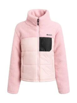 Bench Hybridjacke "Vina" In Rosa -Winterbekleidungs Geschäft bench hybridjacke vina in rosa 3
