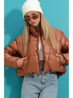 Übergangsjacke In Hellbraun 11 Übergangsjacke In Hellbraun -Winterbekleidungs Geschäft chezalou ubergangsjacke in hellbraun 2