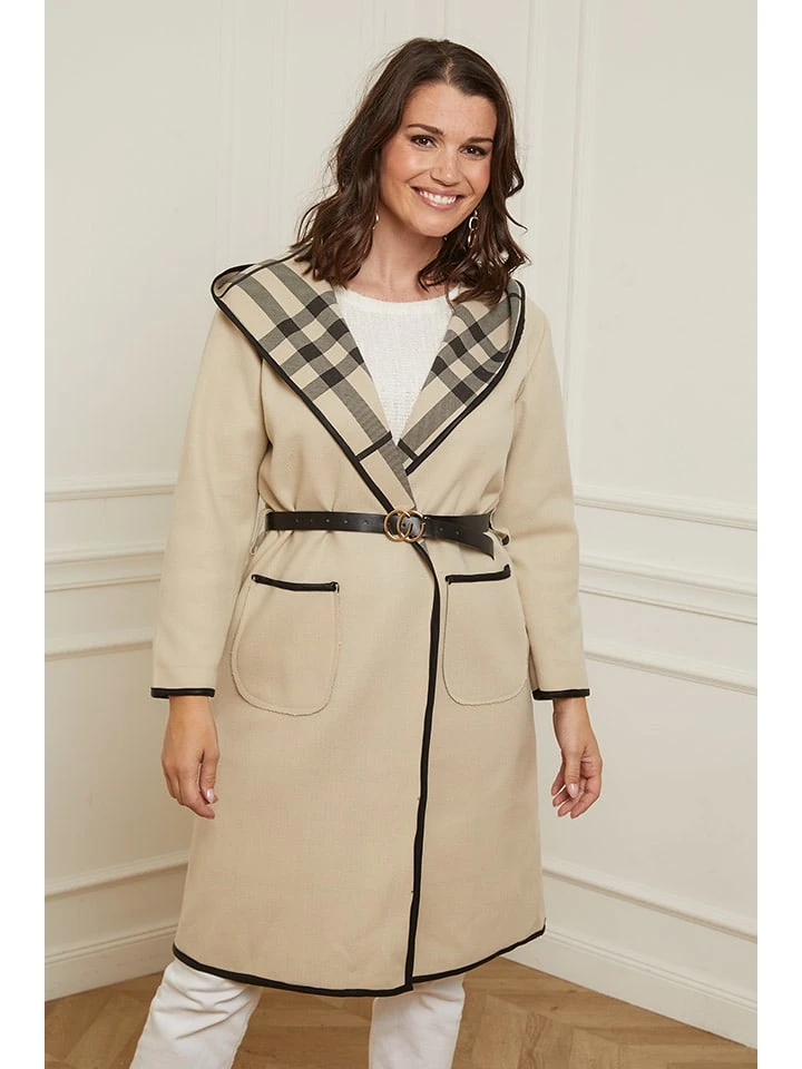 Mantel In Beige 4 Mantel In Beige – Bild 2