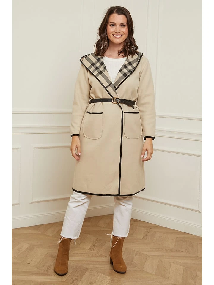 Mantel In Beige 3 Mantel In Beige