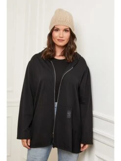 Sweatjacke In Schwarz