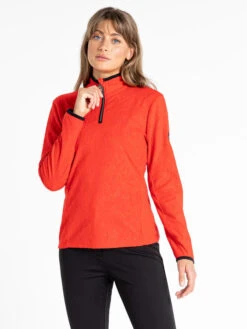 Dare 2b Fleecepullover "Savvy II" In Rot -Winterbekleidungs Geschäft dare 2b fleecepullover savvy ii in rot 2