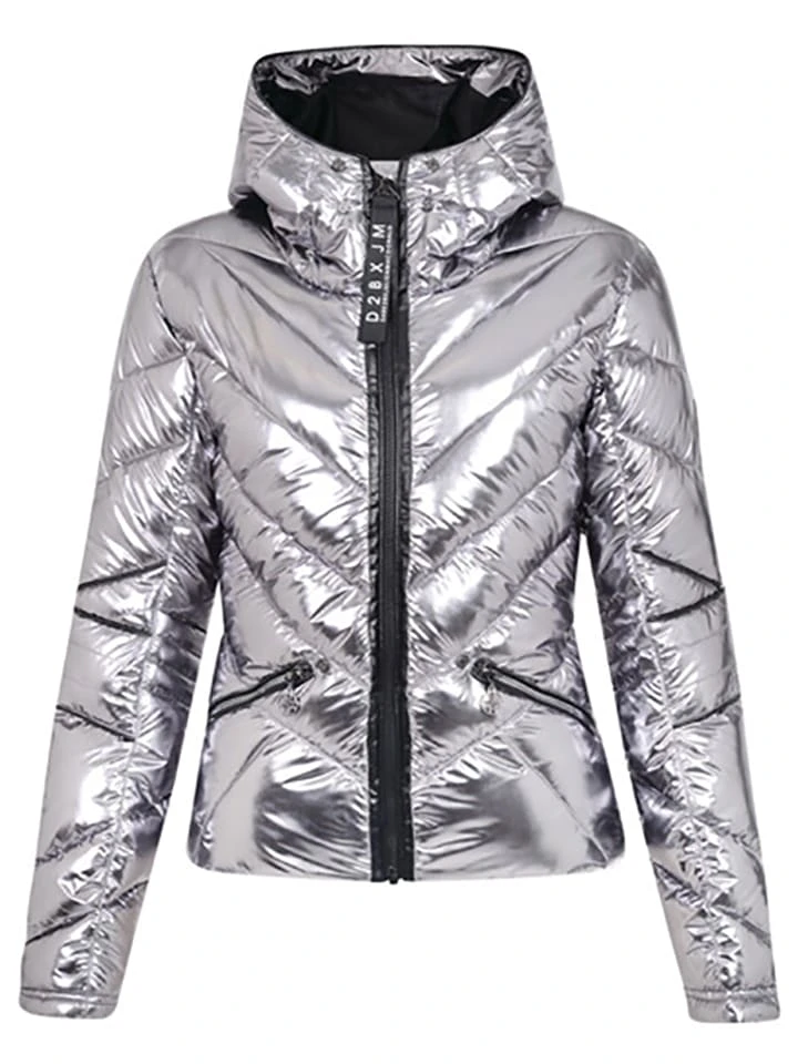 Dare 2b Steppjacke "Countess" In Silber 5 Dare 2b Steppjacke "Countess" In Silber – Bild 3