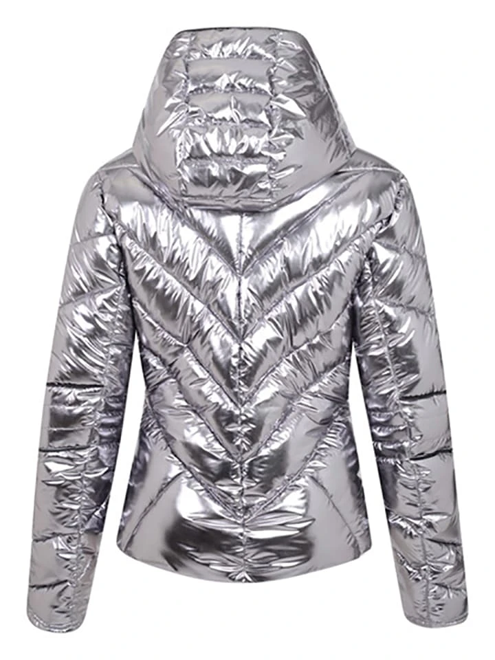 Dare 2b Steppjacke "Countess" In Silber 6 Dare 2b Steppjacke "Countess" In Silber – Bild 4