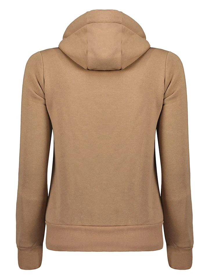 GEOGRAPHICAL NORWAY Sweatjacke "Getchup" In Hellbraun 5 GEOGRAPHICAL NORWAY Sweatjacke "Getchup" In Hellbraun – Bild 3