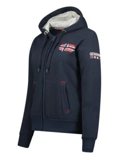 GEOGRAPHICAL NORWAY Sweatjacke "Glacier" In Dunkelblau 8 GEOGRAPHICAL NORWAY Sweatjacke "Glacier" In Dunkelblau -Winterbekleidungs Geschäft geographical norway sweatjacke glacier in dunkelblau 2
