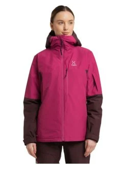 Ski-/ Snowboardjacke "Gondol" In Pink -Winterbekleidungs Geschäft haglofs ski snowboardjacke gondol in pink 2