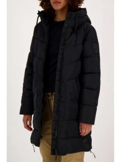 Halti Steppmantel "Linjat" In Schwarz -Winterbekleidungs Geschäft halti steppmantel linjat in schwarz 2