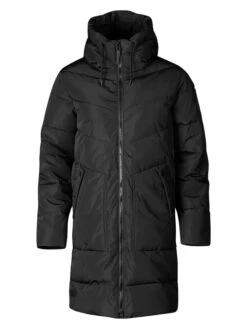 Halti Steppmantel "Linjat" In Schwarz