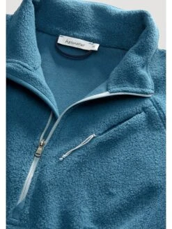 Fleecepullover In Blau -Winterbekleidungs Geschäft hessnatur fleecepullover in blau 5
