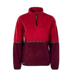 Iriedaily Fleecepullover - Holina - Wine