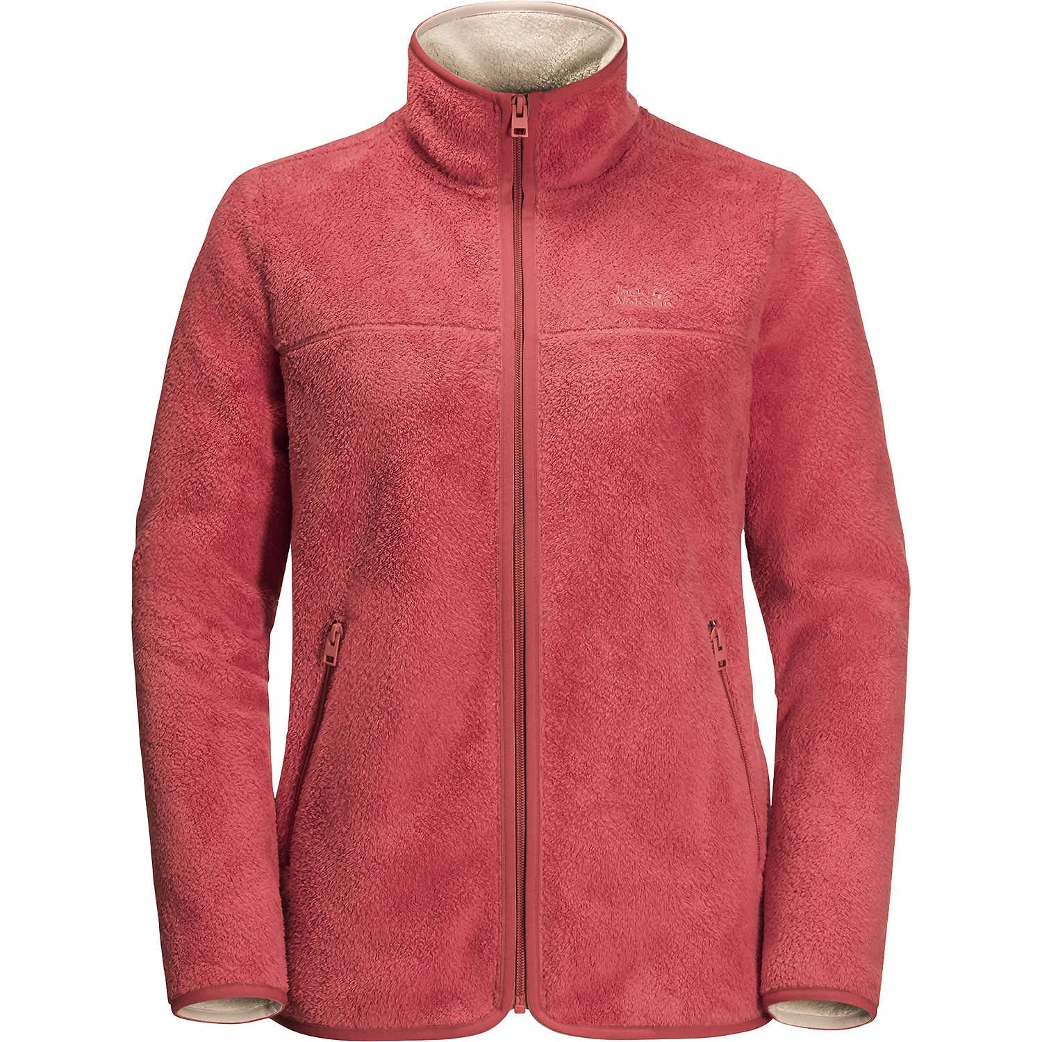 Jack Wolfskin Fleecejacke Chilly Walk In Lachs 3 Jack Wolfskin Fleecejacke Chilly Walk In Lachs