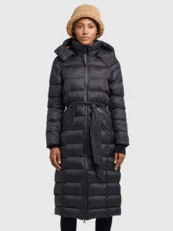 Khujo Mantel OLALLA SOFT In Schwarz -Winterbekleidungs Geschäft khujo mantel olalla soft in schwarz 3