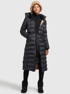 Khujo Mantel OLALLA SOFT In Schwarz -Winterbekleidungs Geschäft khujo mantel olalla soft in schwarz 5