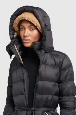 Khujo Mantel OLALLA SOFT In Schwarz -Winterbekleidungs Geschäft khujo mantel olalla soft in schwarz 6