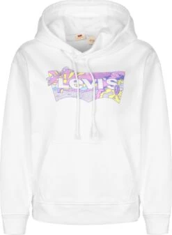 Hoodie Graphic Standard In White