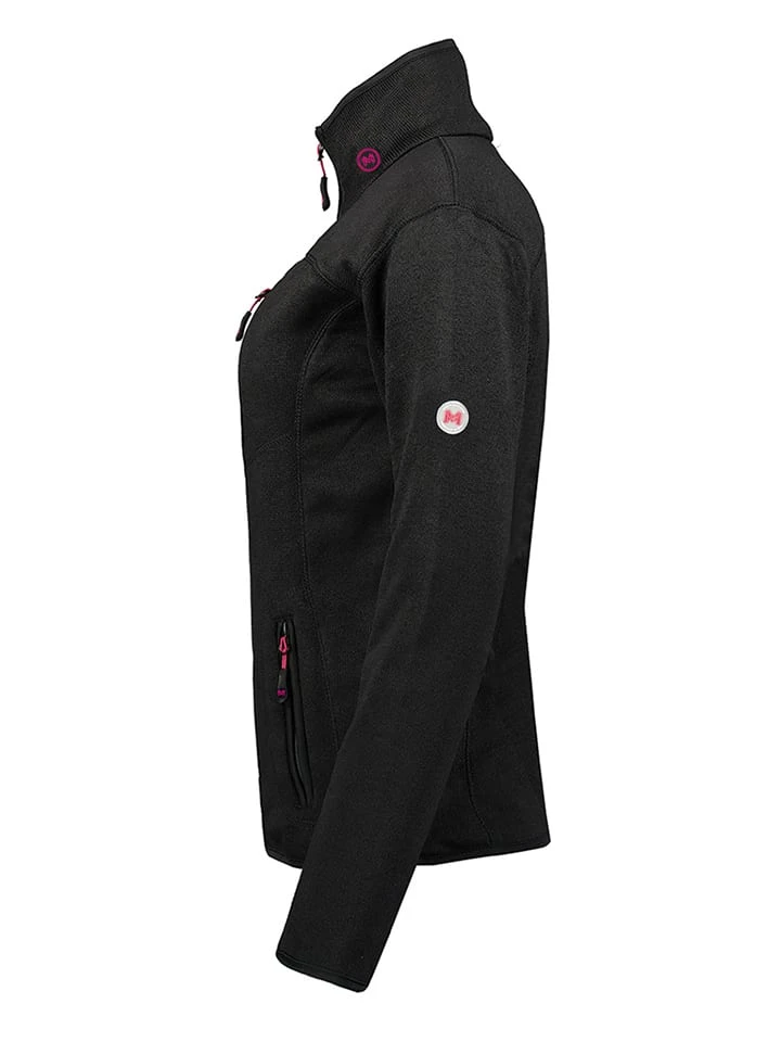 Fleecejacke "Tedemai" In Schwarz 5 Fleecejacke "Tedemai" In Schwarz – Bild 3