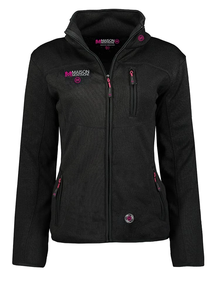 Fleecejacke "Tedemai" In Schwarz 3 Fleecejacke "Tedemai" In Schwarz