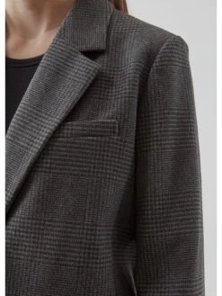 Blazer "Gale" In Grau -Winterbekleidungs Geschäft modstrom blazer gale in grau 2