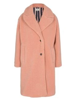 Teddymantel "Cowenna" In Rosa