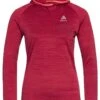 Odlo Fleecepullover "Run Easy Warm" In Rot -Winterbekleidungs Geschäft odlo fleecepullover run easy warm in rot
