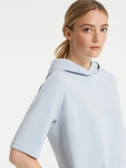 OPUS Hoodie "Gopine" In Hellblau -Winterbekleidungs Geschäft opus hoodie gopine in hellblau 4