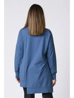 Sweatshirt "Sophie" In Blau -Winterbekleidungs Geschäft plus size company sweatshirt sophie in blau 2