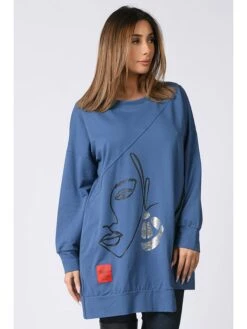 Sweatshirt "Sophie" In Blau