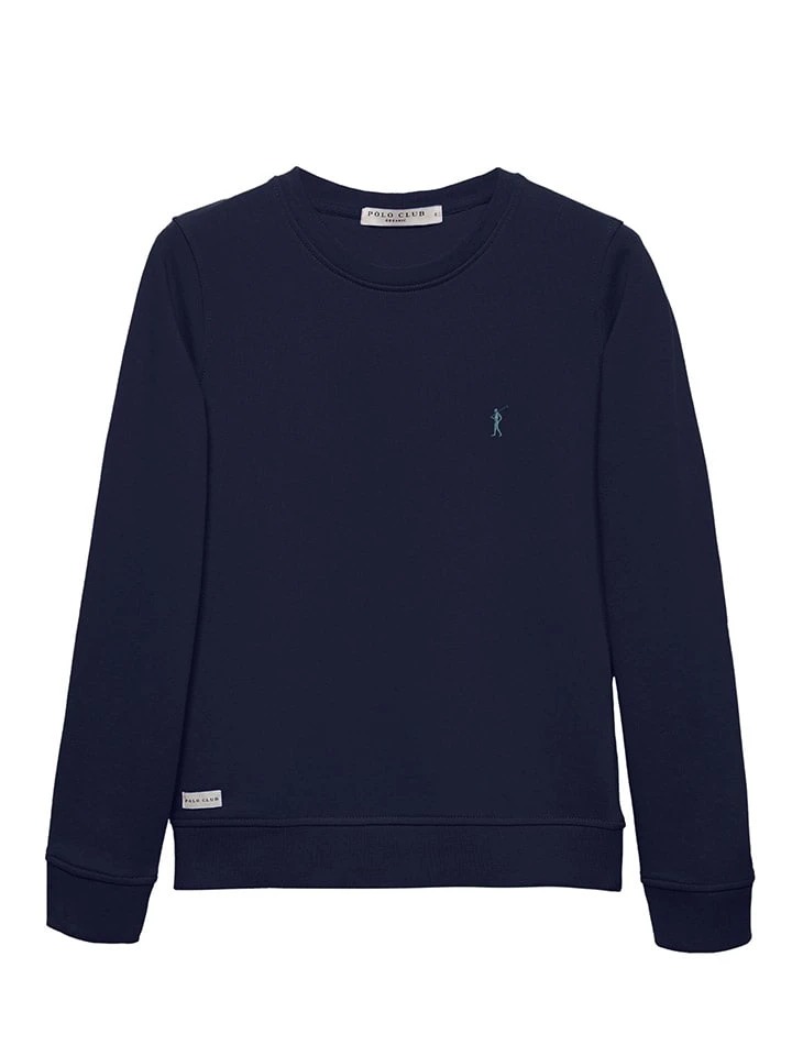 POLO CLUB Sweatshirt In Dunkelblau