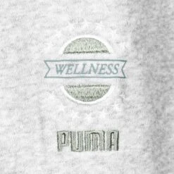 Puma Sweater Wellness Club In Light Gray Heather -Winterbekleidungs Geschäft puma sweater wellness club in light gray heather 2