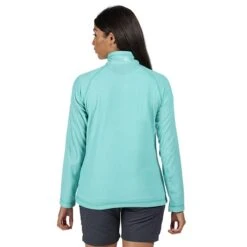 Regatta Outdoor Sweatshirts Montes 1/2 ZIP Fleece Sweatshirt Women Turquoise -Winterbekleidungs Geschäft regatta outdoor sweatshirts montes 1 2 zip fleece sweatshirt women turquoise 5