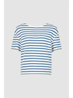 Rich&royal Sweatshirt In Blau/ Weiß