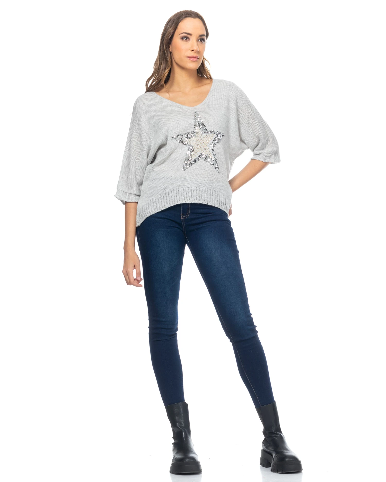 Strickpullover In Ecru 6 Strickpullover In Ecru – Bild 4