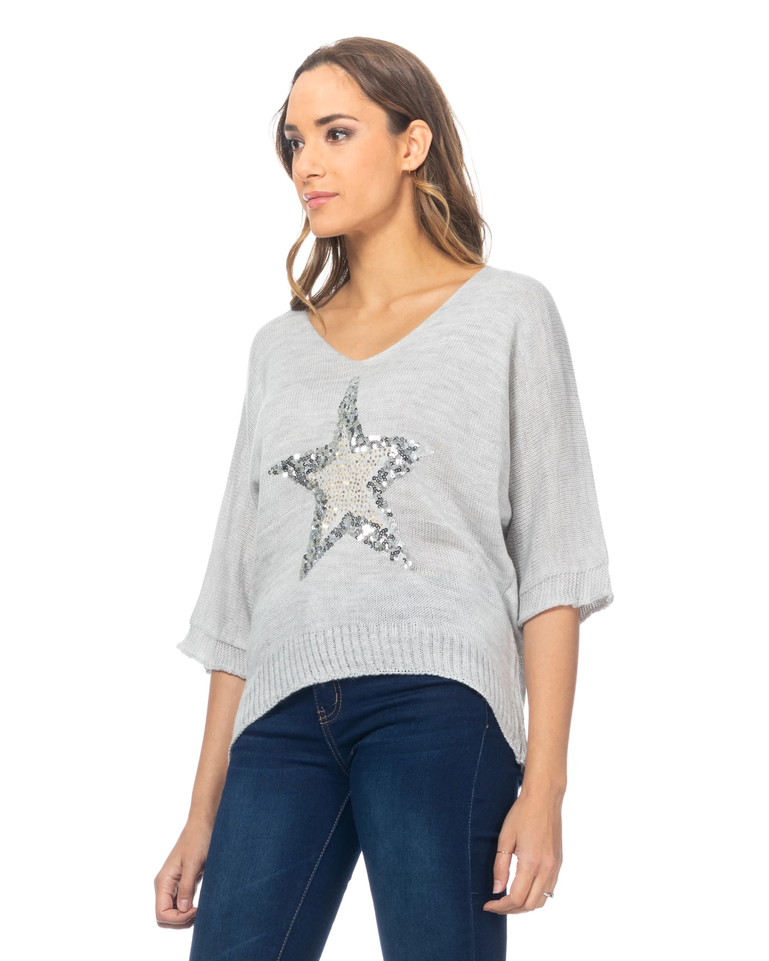 Strickpullover In Ecru