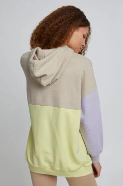 Kapuzenpullover In Beige -Winterbekleidungs Geschäft thejoggconcept kapuzenpullover in beige 2