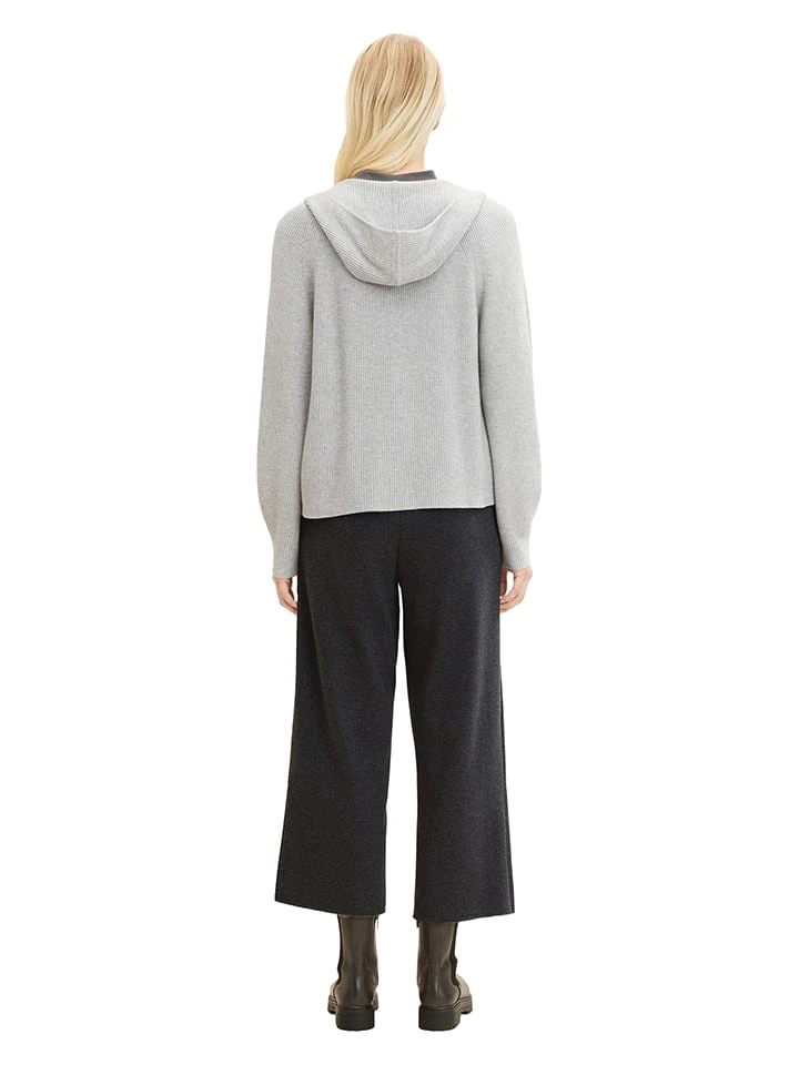 Tom Tailor Sweatjacke In Grau 6 Tom Tailor Sweatjacke In Grau – Bild 4