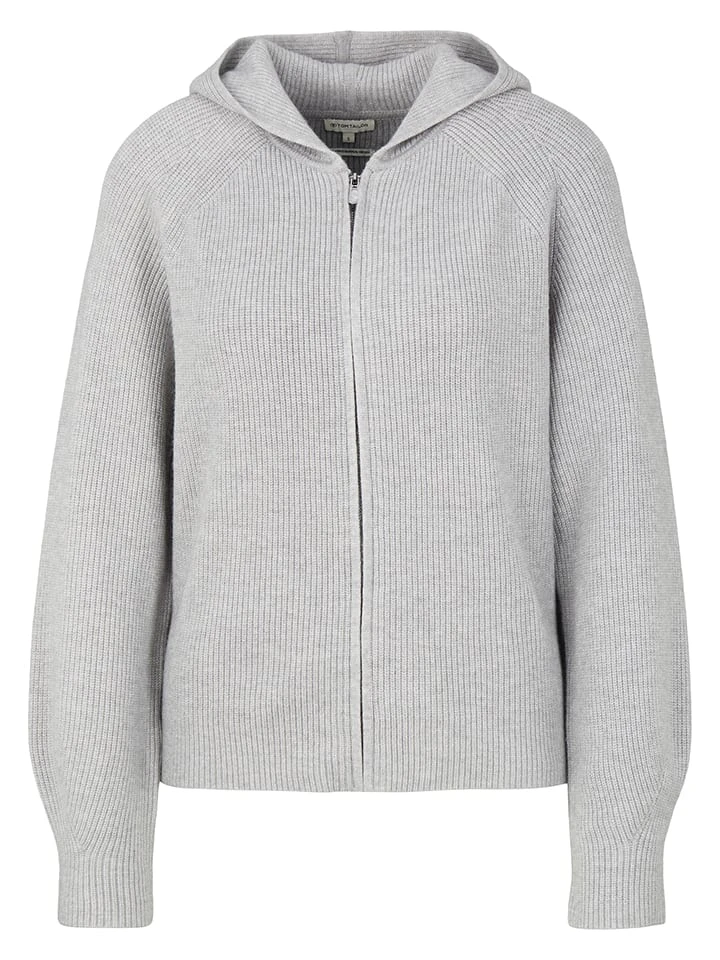 Tom Tailor Sweatjacke In Grau 3 Tom Tailor Sweatjacke In Grau