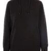 TRESPASS Fleecehoodie "Janella" In Schwarz -Winterbekleidungs Geschäft trespass fleecehoodie janella in schwarz