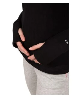 TRESPASS Fleecehoodie "Janella" In Schwarz -Winterbekleidungs Geschäft trespass fleecehoodie janella in schwarz 4