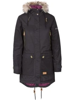 TRESPASS Funktionsparka "Clea" In Schwarz