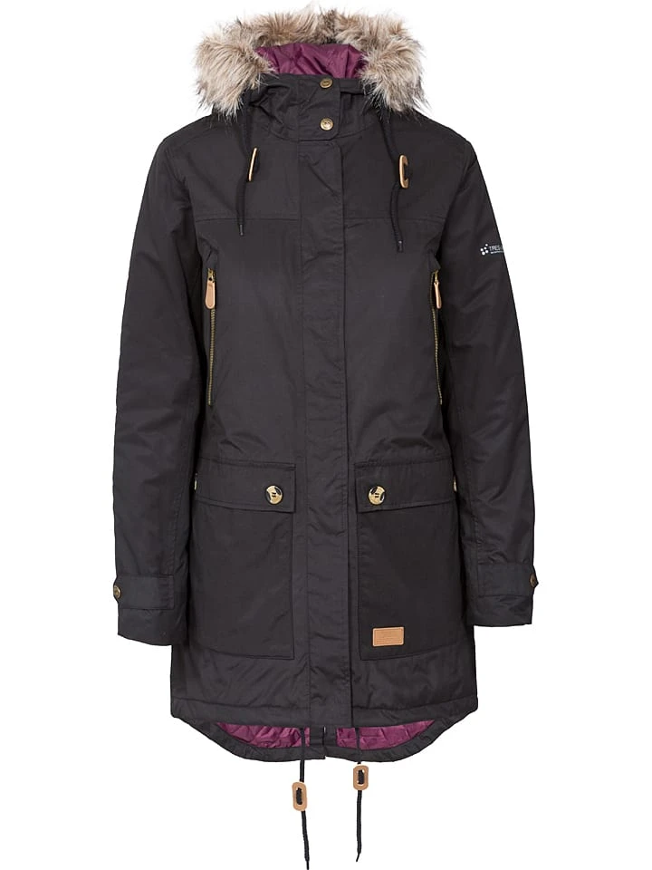 TRESPASS Funktionsparka "Clea" In Schwarz 3 TRESPASS Funktionsparka "Clea" In Schwarz