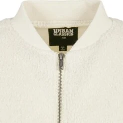 URBAN CLASSICS Fleecejacke Oversized Sherpa In Whitesand -Winterbekleidungs Geschäft urban classics fleecejacke oversized sherpa in whitesand 2