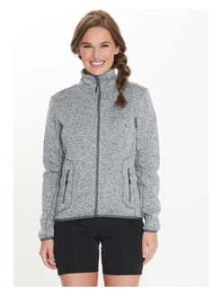 Whistler Fleecejacke "Samani" In Grau -Winterbekleidungs Geschäft whistler fleecejacke samani in grau 7